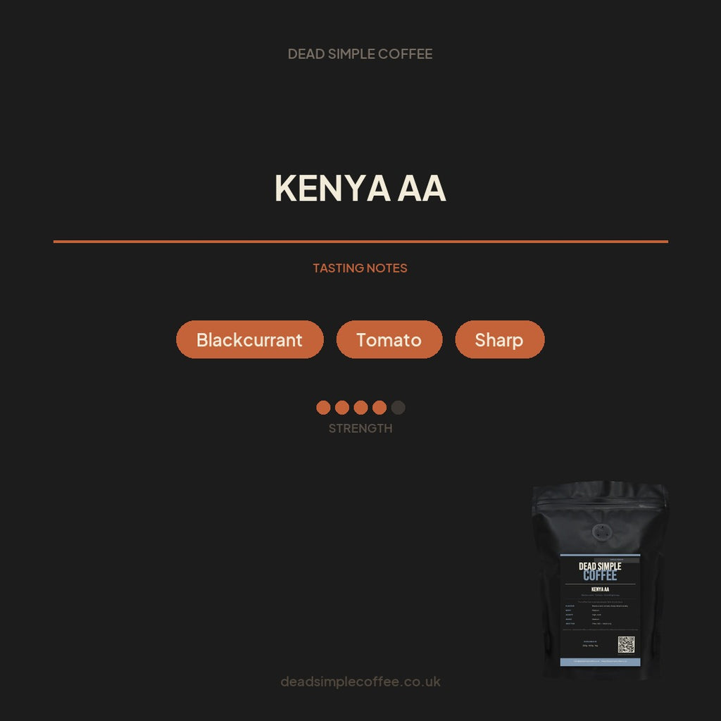 Kenya AA — flavour notes