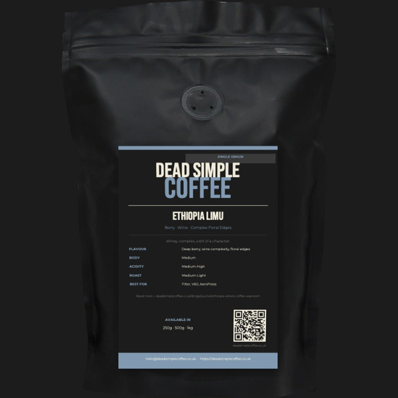 Ethiopia Limu — coffee bag
