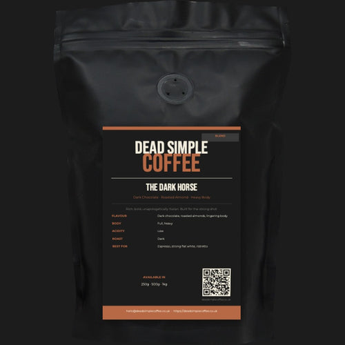 The Dark Horse — coffee bag