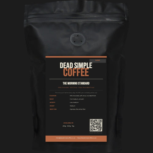 The Morning Standard — coffee bag